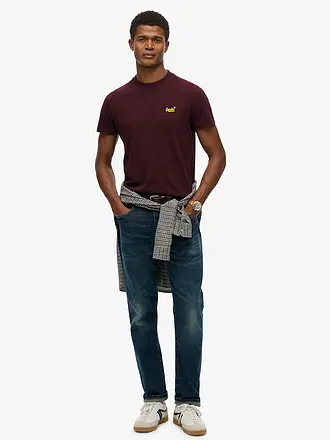 SUPERDRY | Produktname: Camiseta | dunkelrot